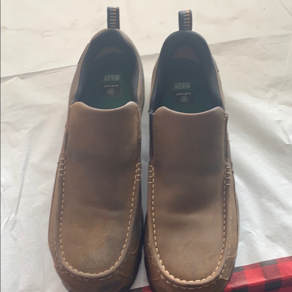 Ariat composite toe oil resistant size 13EE